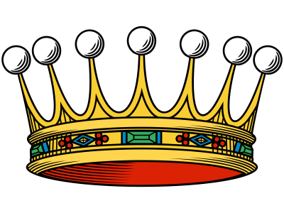 Corona de la nobleza Santacroce
