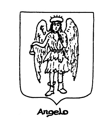 Imagem do termo heráldico: Angelo