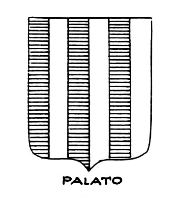 Imagem do termo heráldico: Palato