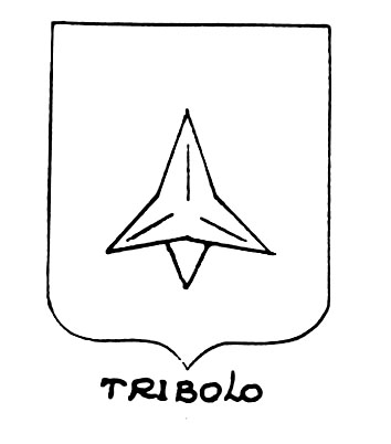 Imagem do termo heráldico: Tribolo