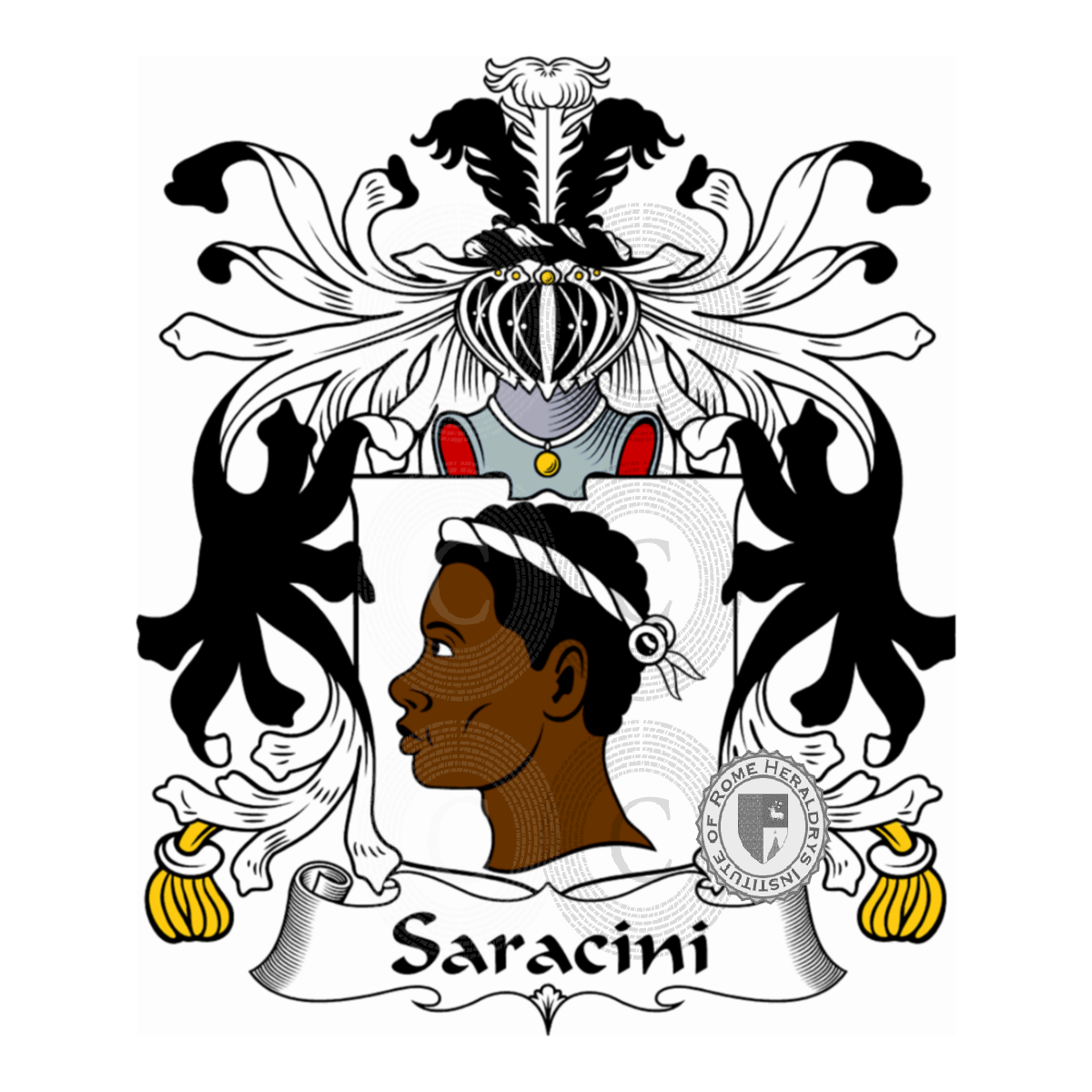 Coat of arms of familySaracini