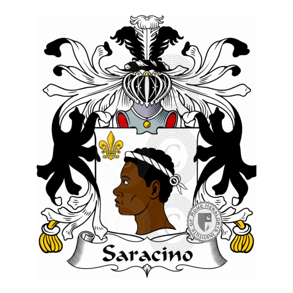 Coat of arms of familySaracino