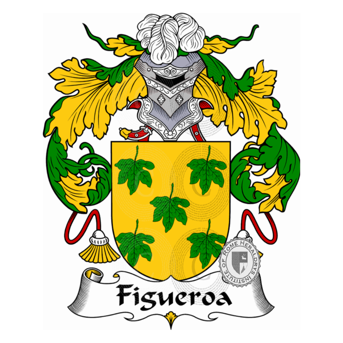 Figueroa familia heráldica genealogía escudo Figueroa