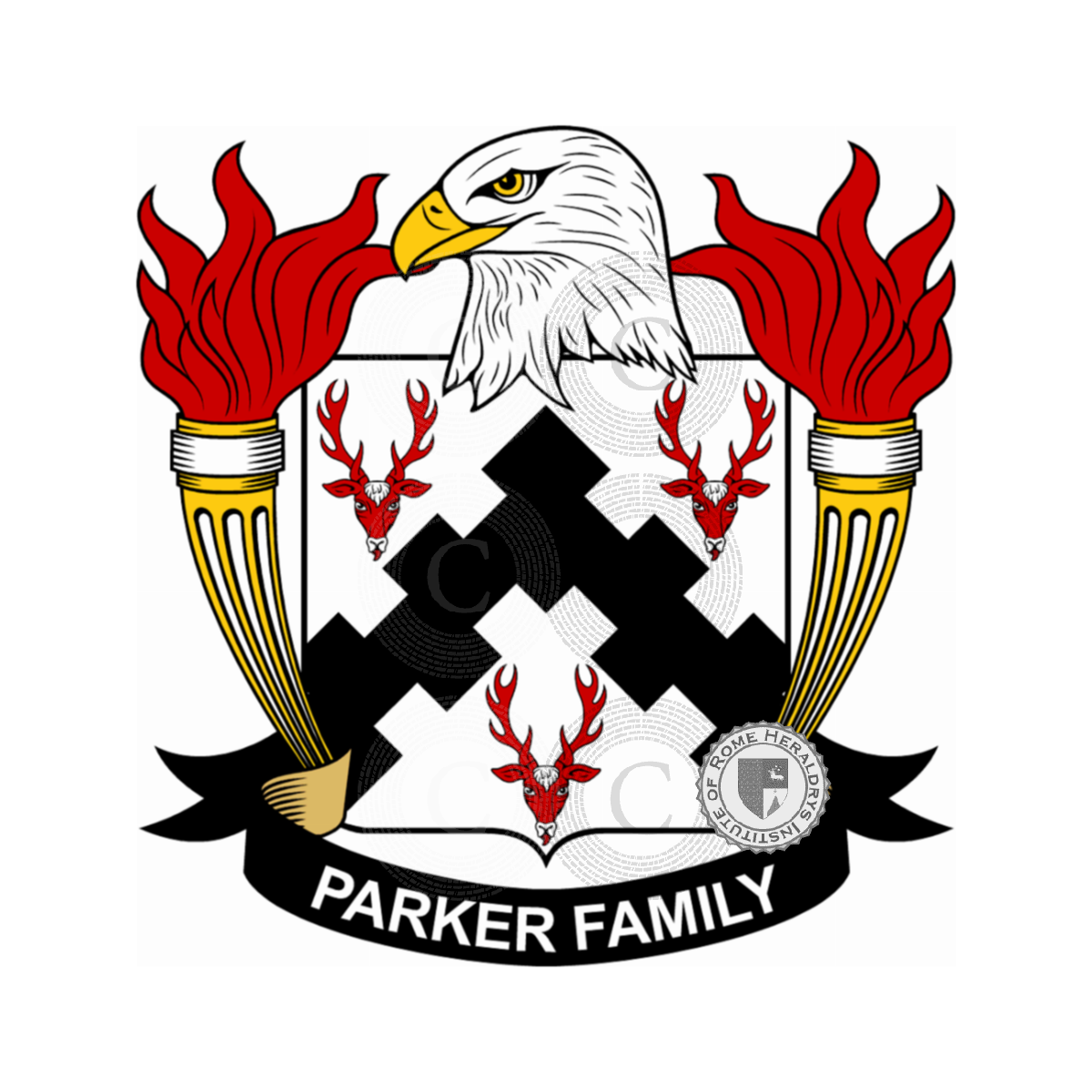 Coat of arms of familyParker