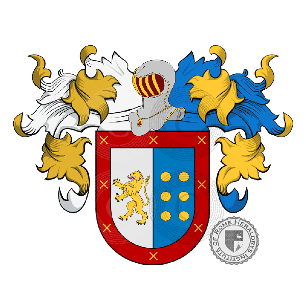 Coat of arms of family Tardío