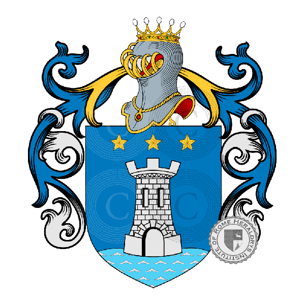 Coat of arms of family Marziale