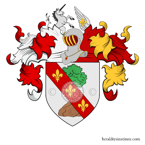 Coat of arms of family Dodici