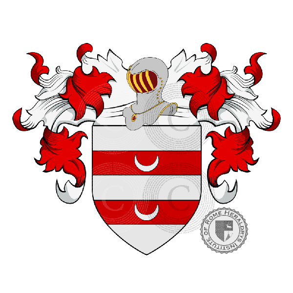Coat of arms of family Lunardi
