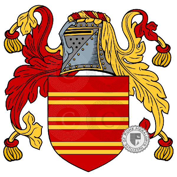 Coat of arms of family Bee   ref: 886413