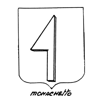 Imagen del término heráldico: Monachetto