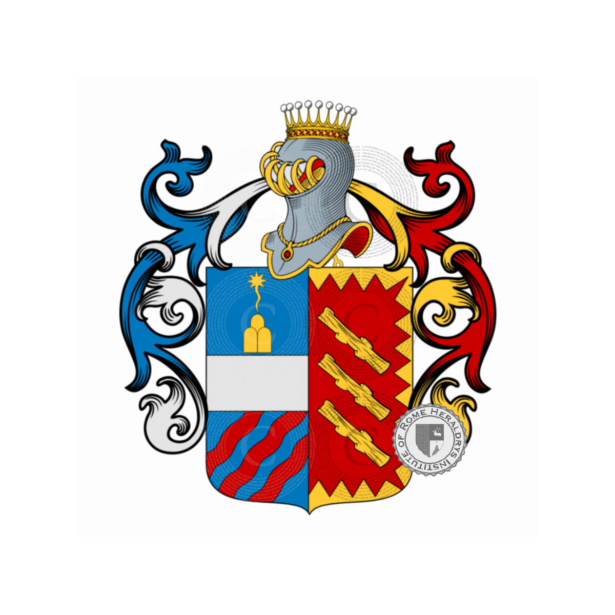 Paolini family heraldry genealogy Coat of arms Paolini