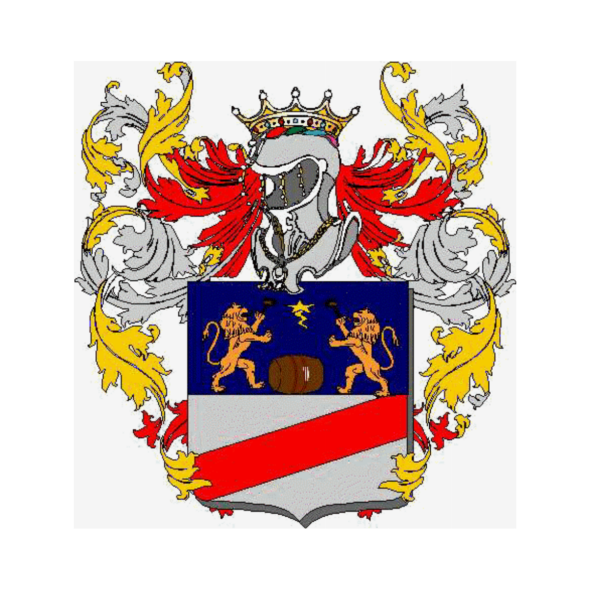 Coat of arms of family Bellando