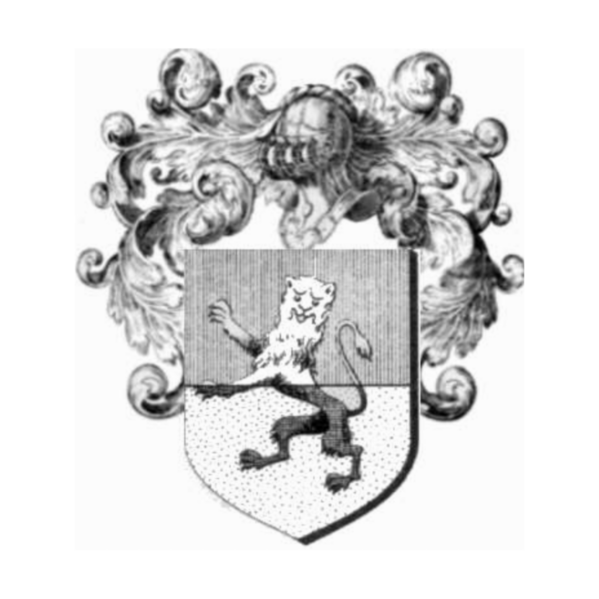 Escudo de la familia De La Baume Le Blanc