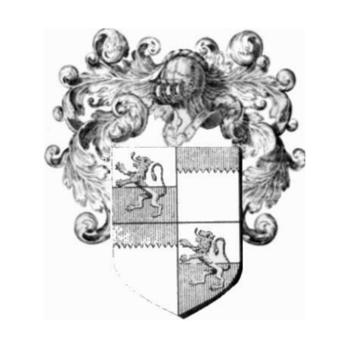 Escudo de la familia Cardeneau