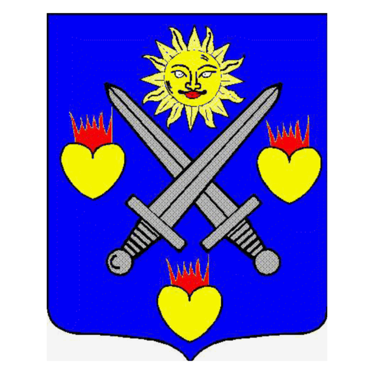 Coat of arms of family De Berthier