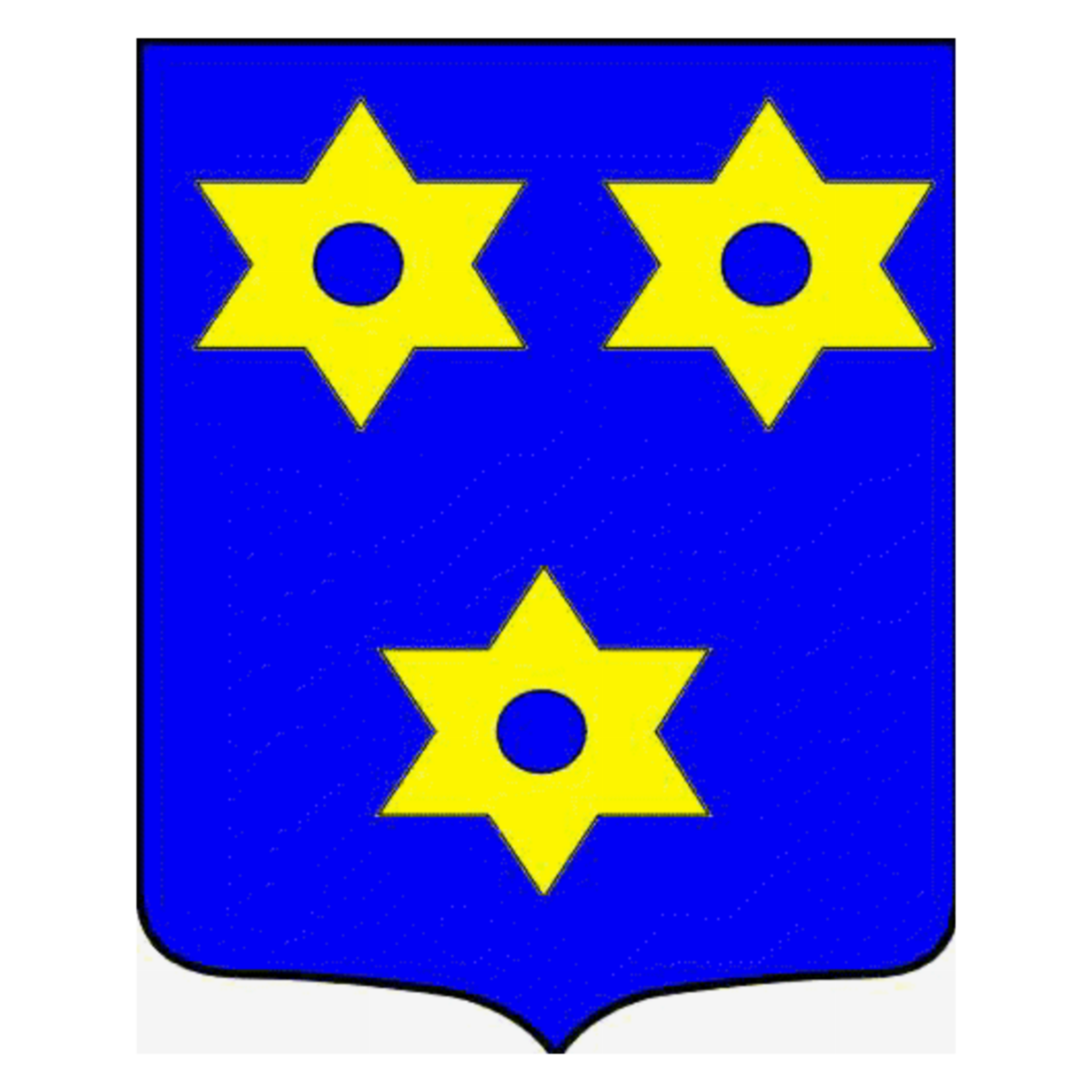 Coat of arms of family Chevalerie