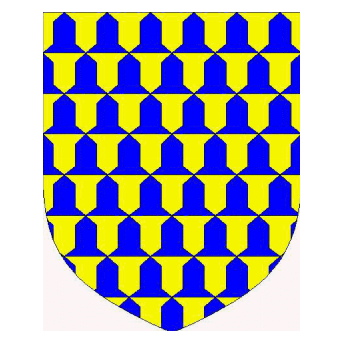 Escudo de la familia De Rochefort