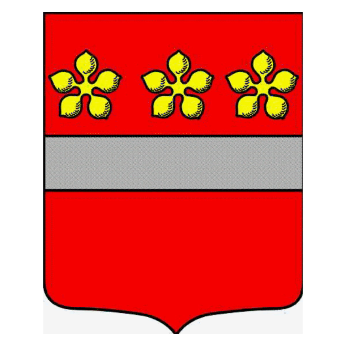Coat of arms of family Richard De Vilersvaudey