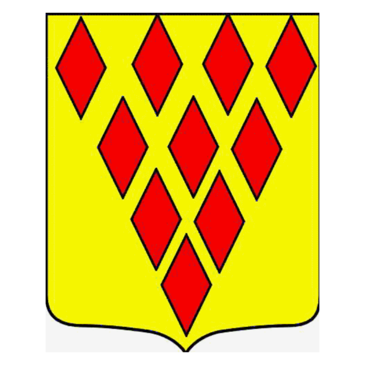 Coat of arms of family Allainguillaume