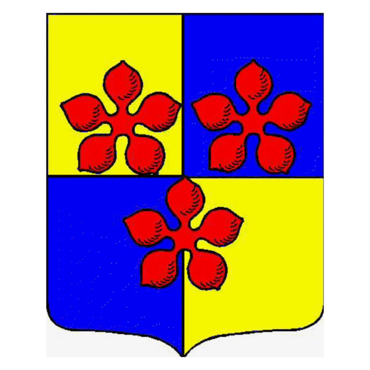 Coat of arms of family D'Argouges