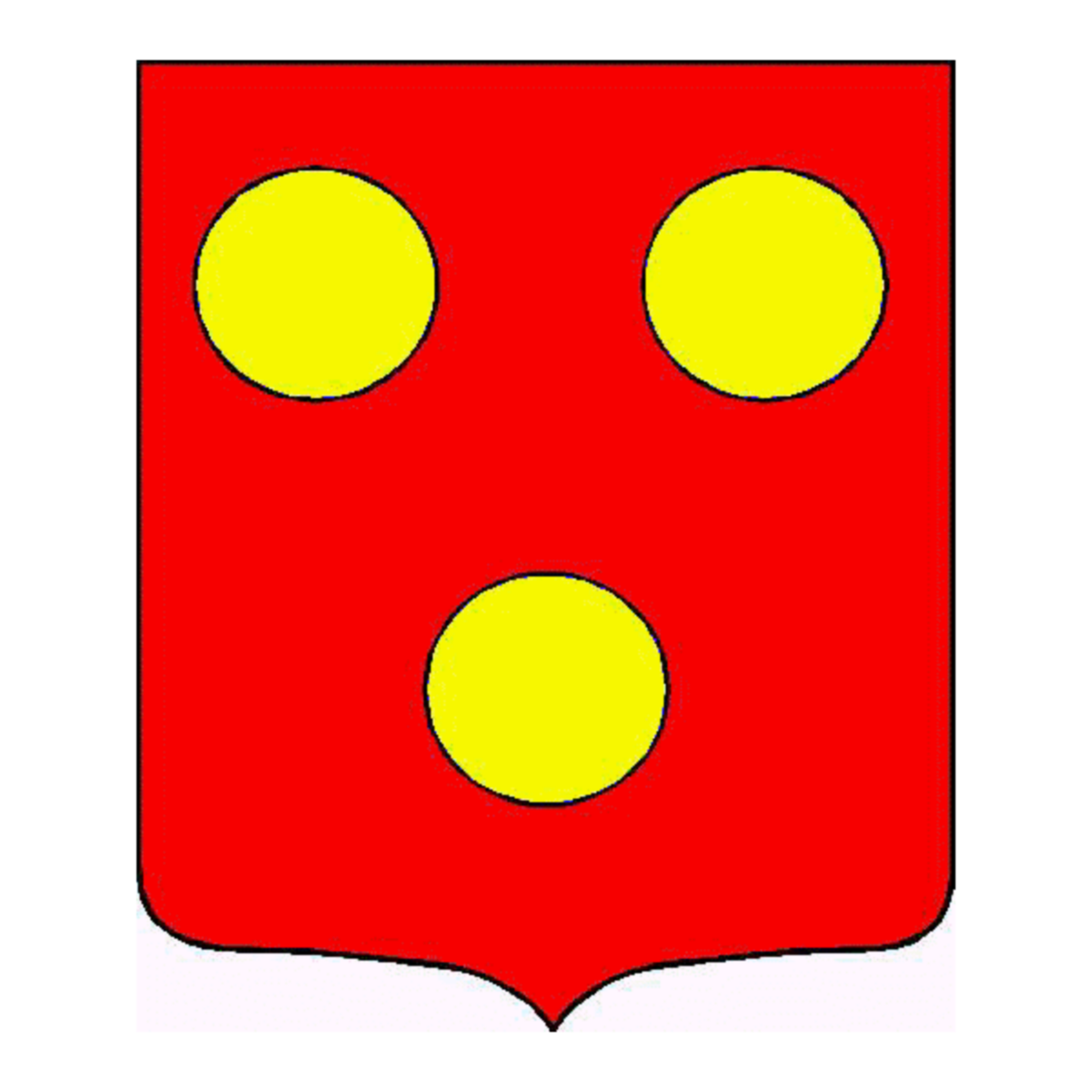 Coat of arms of family Astelet