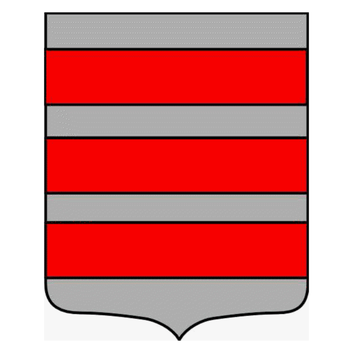 Coat of arms of family Kergadeau
