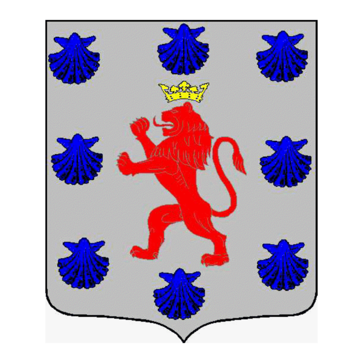 Wappen der Familie Avine
