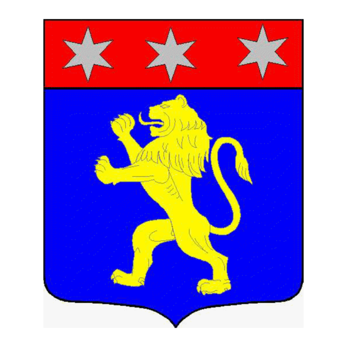Coat of arms of family Lambert De Frondevile