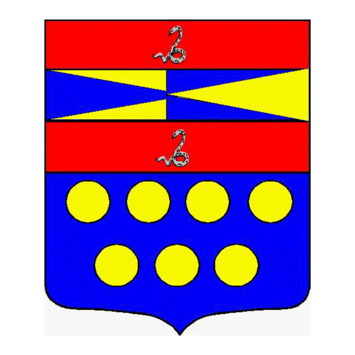 Coat of arms of family De Loynes D'Autroche