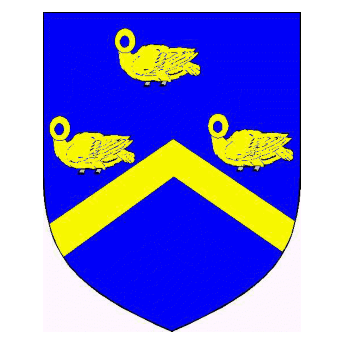 Coat of arms of family Vaillant De Meixmoron