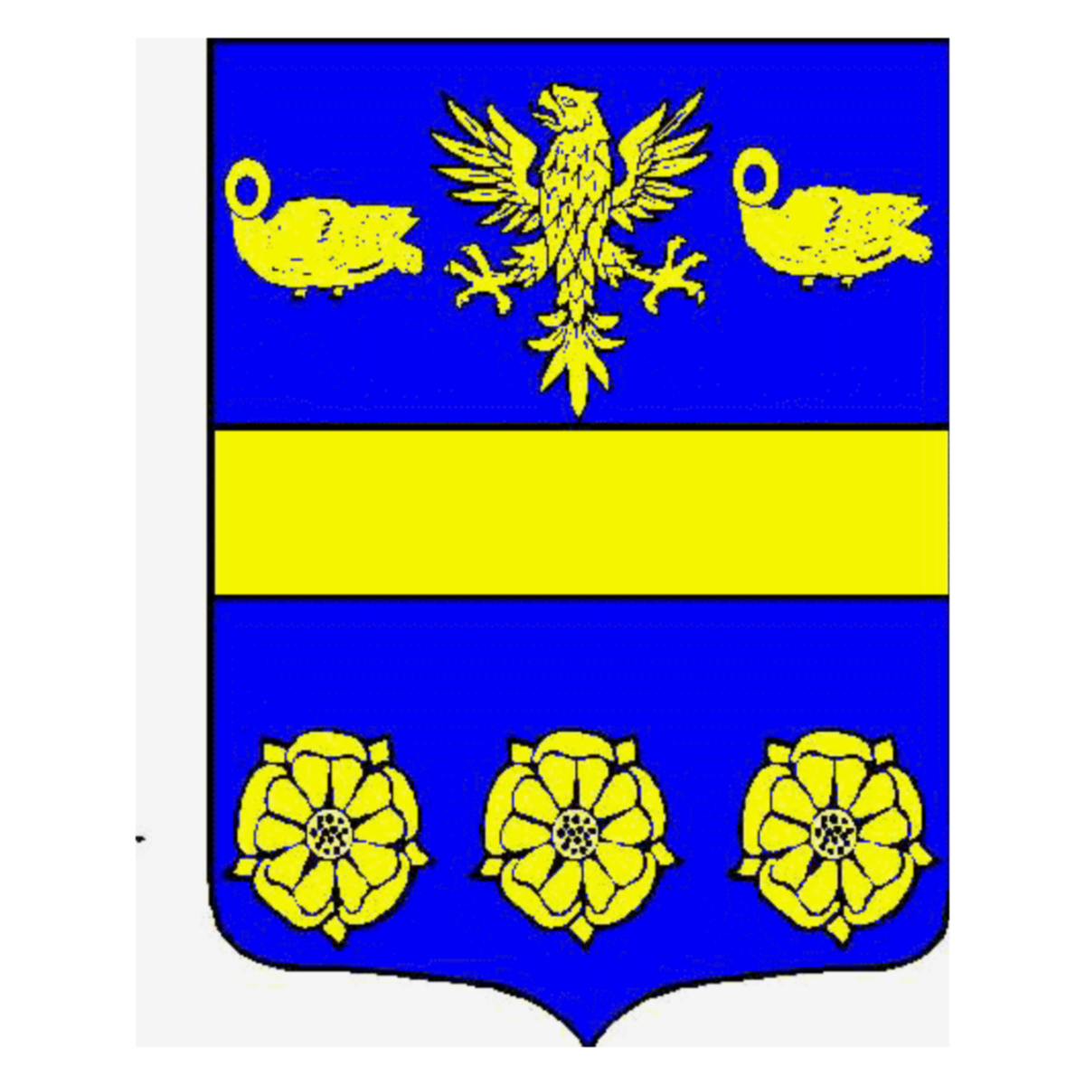 Coat of arms of family Le Boucher