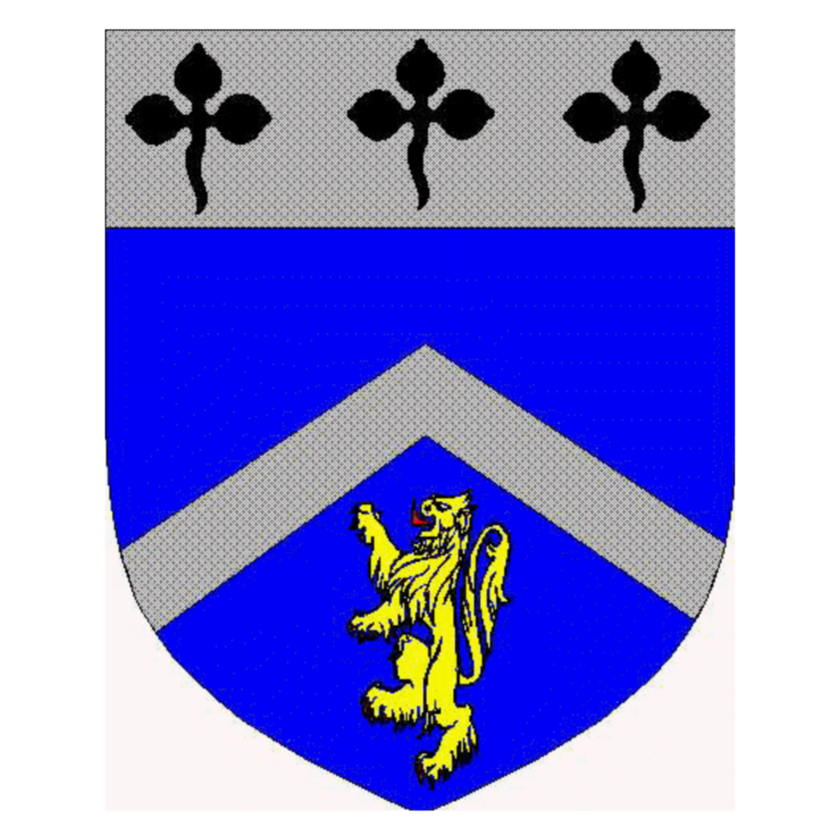 Coat of arms of family Chantre