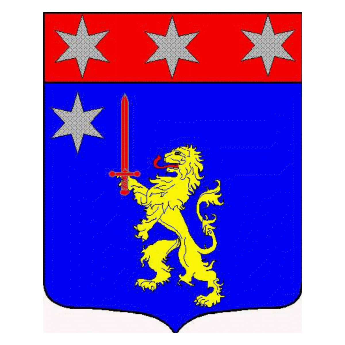 Coat of arms of family Gayard