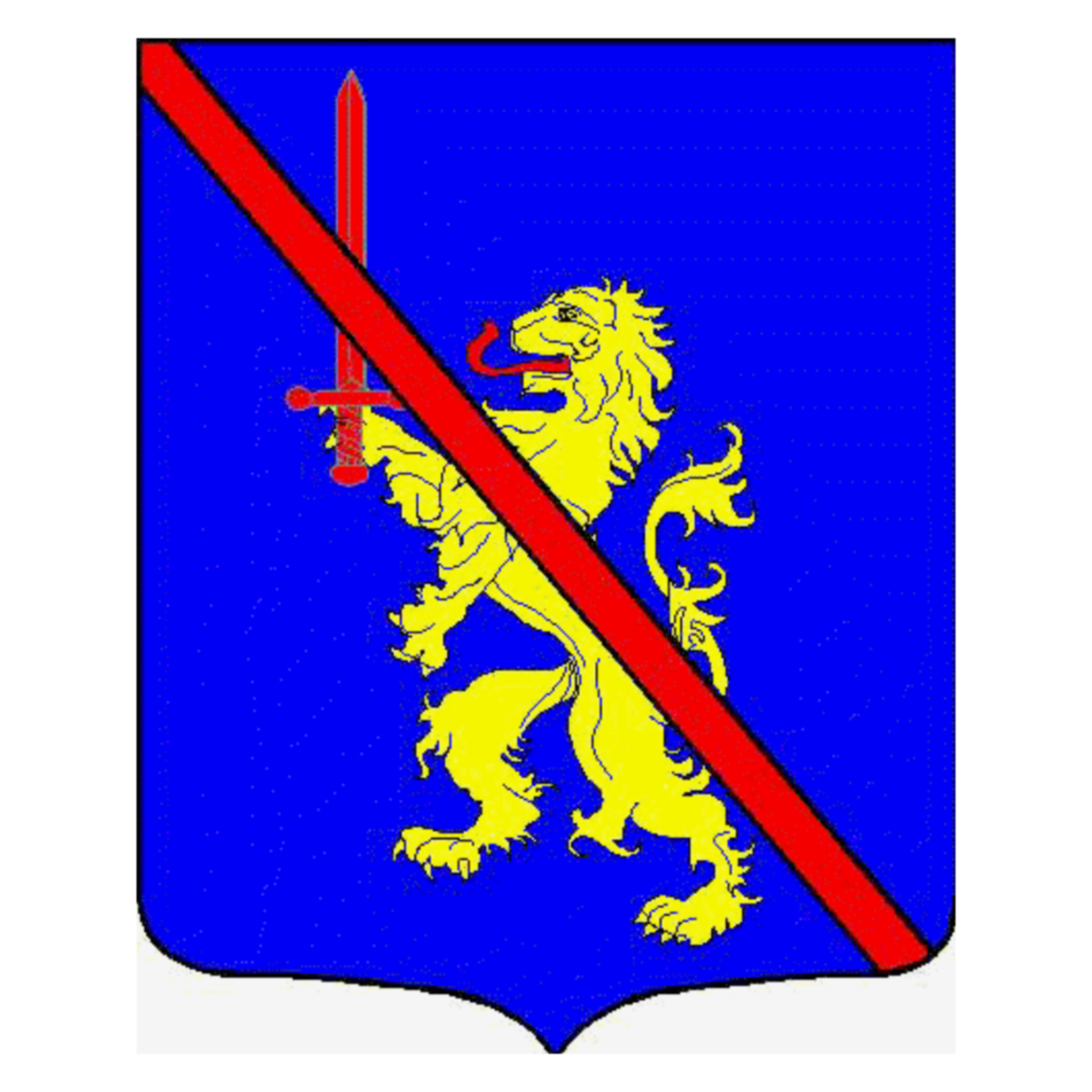 Coat of arms of family Cassagnes