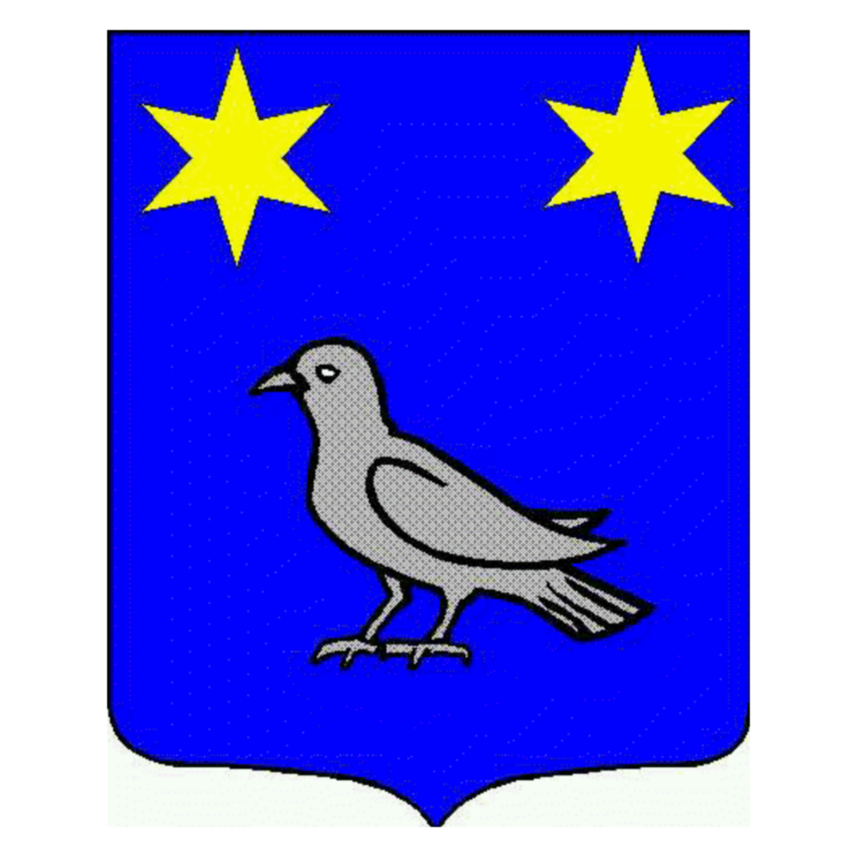 Coat of arms of family Morel De La Colombe