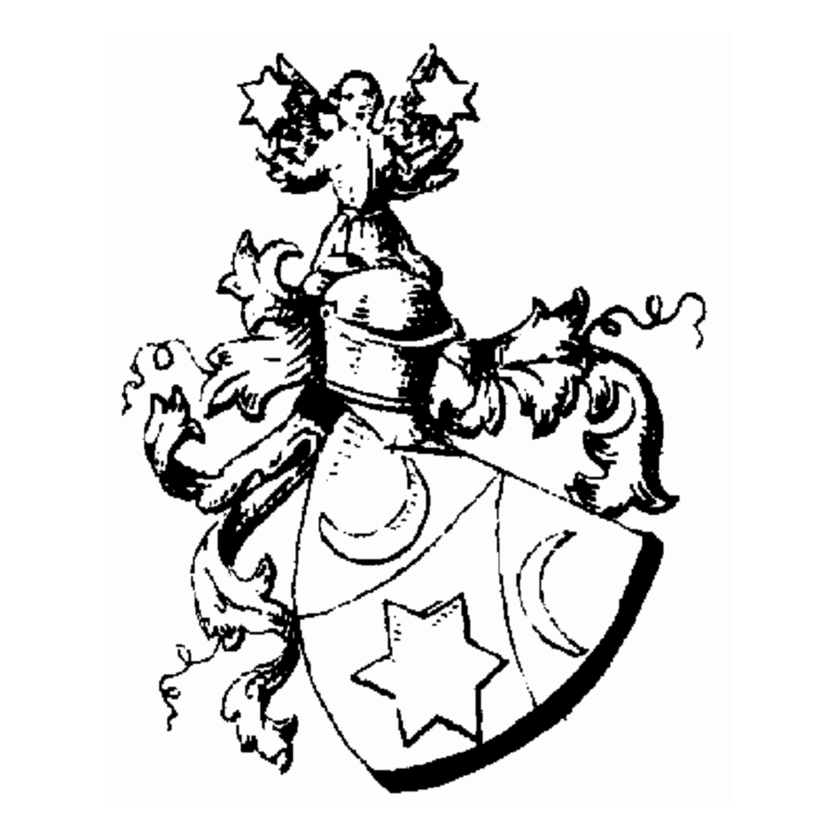 Coat of arms of family Ruhelin