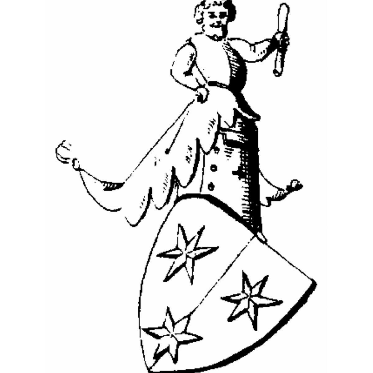 Coat of arms of family Udelßchalk
