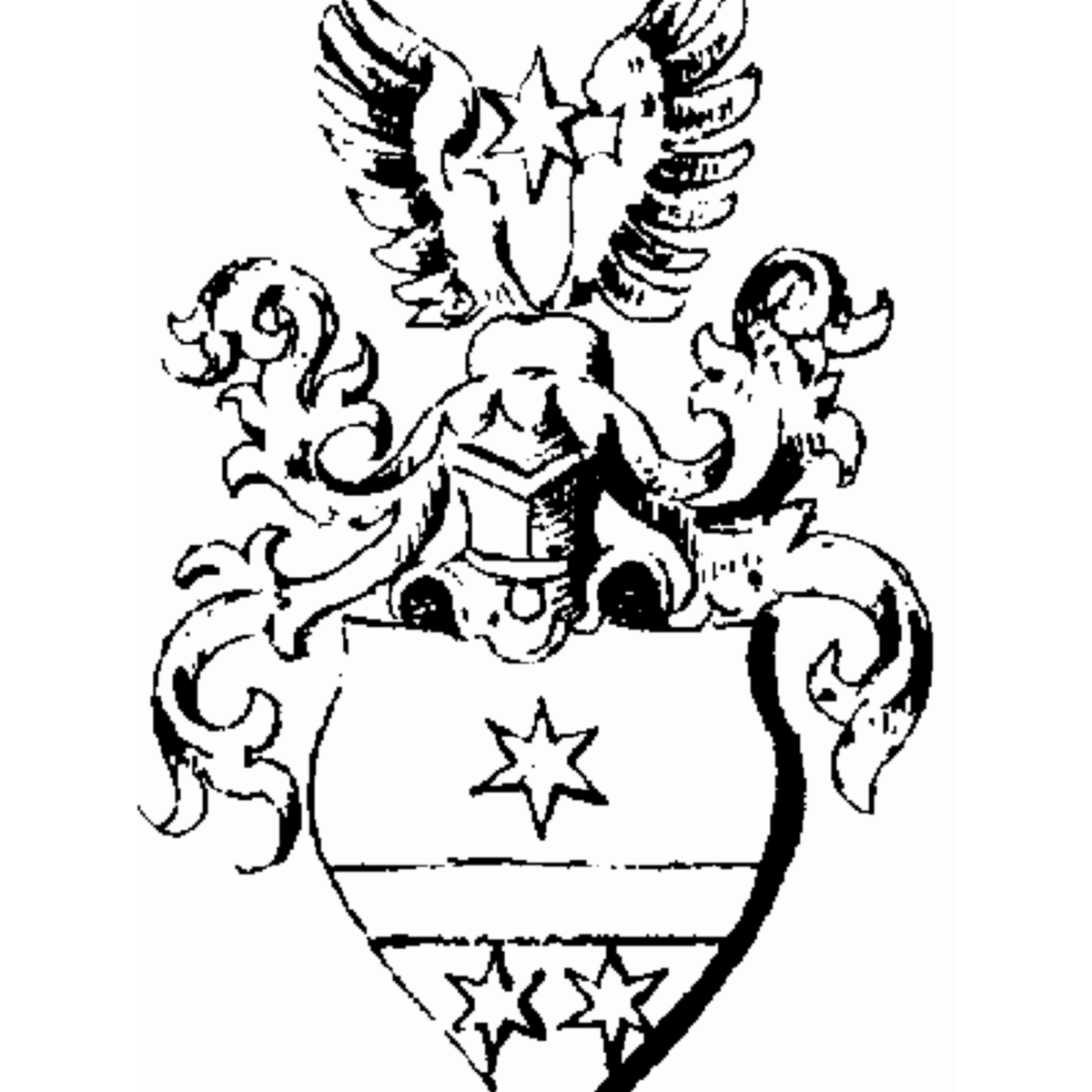 Coat of arms of family Pürstenpinder