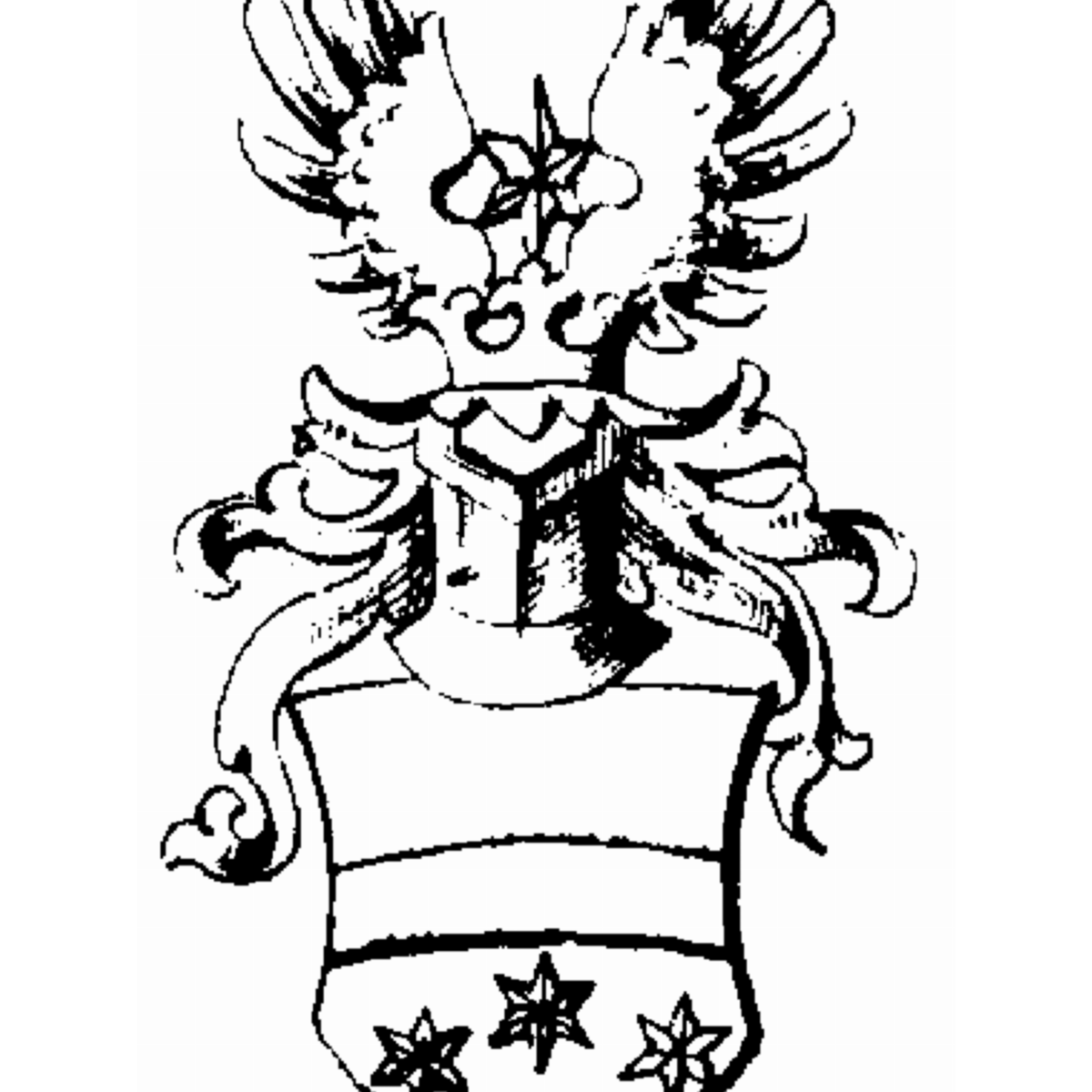 Coat of arms of family Halvemark