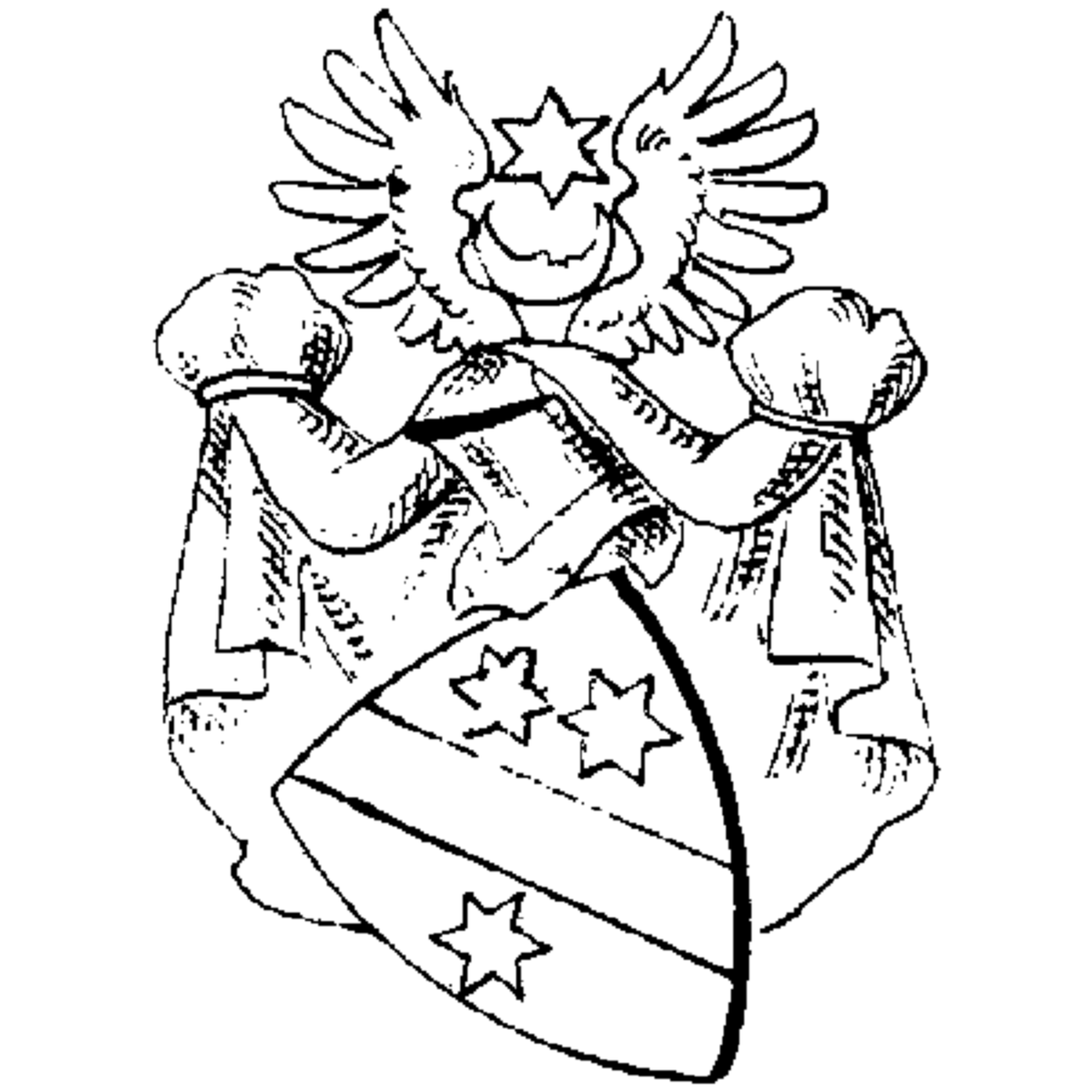 Escudo de la familia Krombom