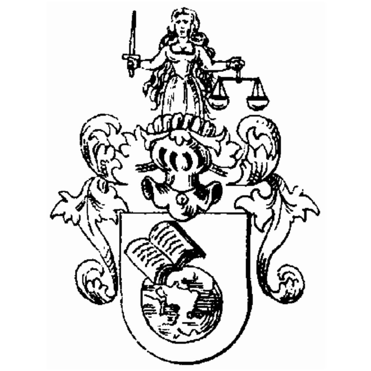 Coat of arms of family Kronfot
