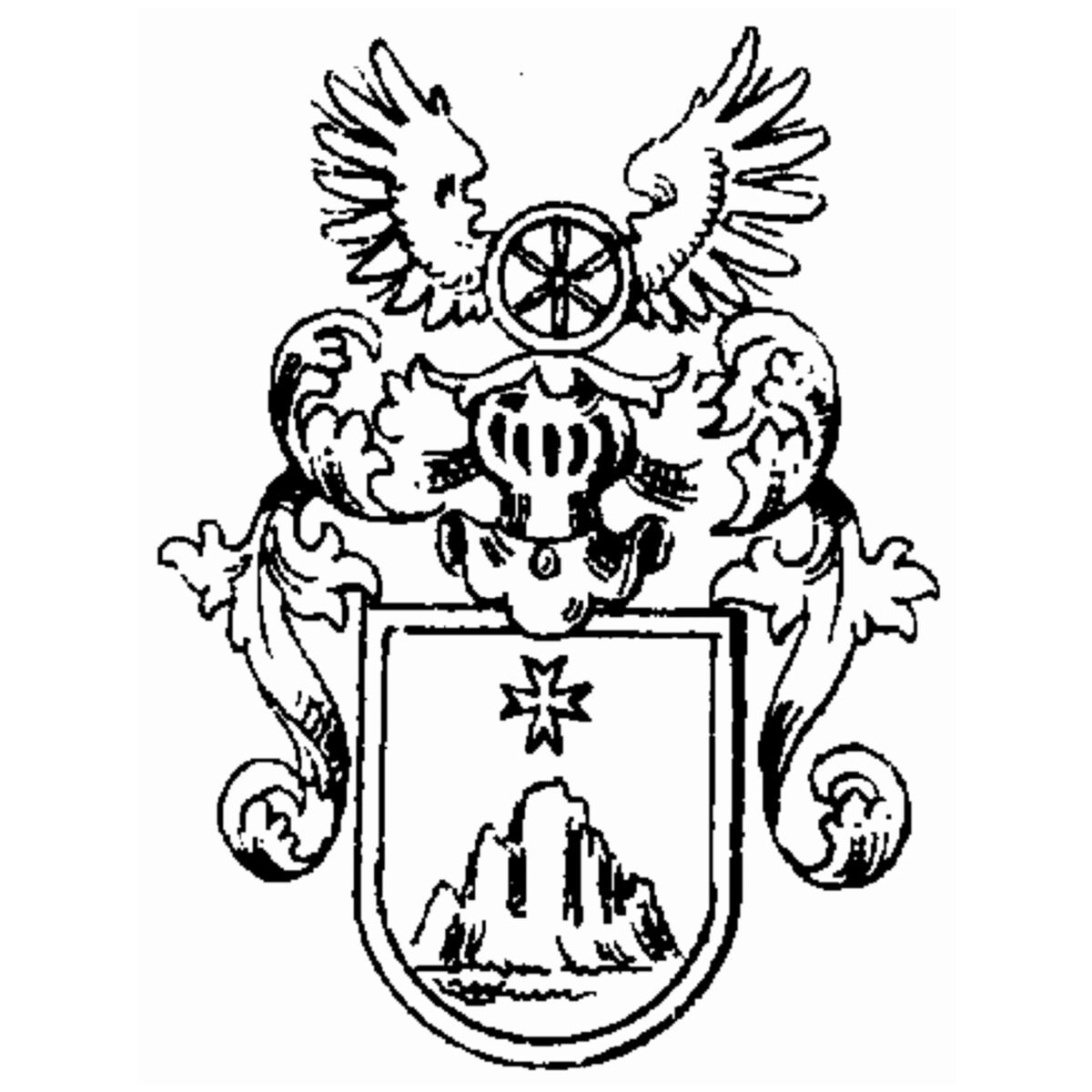 Escudo de la familia Von Wölkern