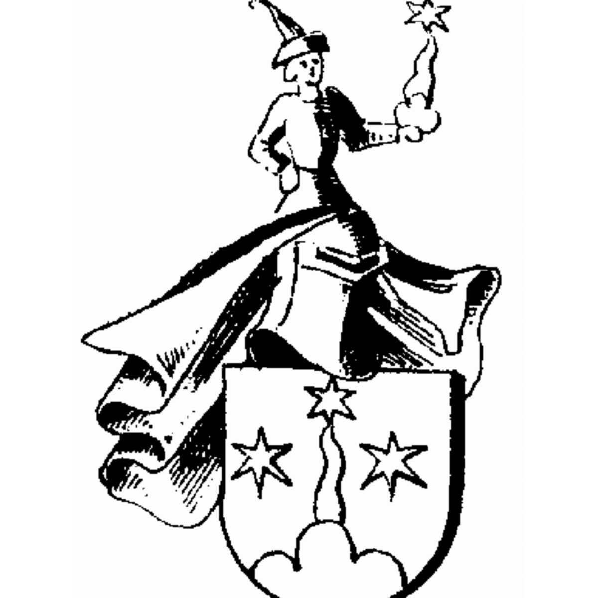 Coat of arms of family Kröpflin