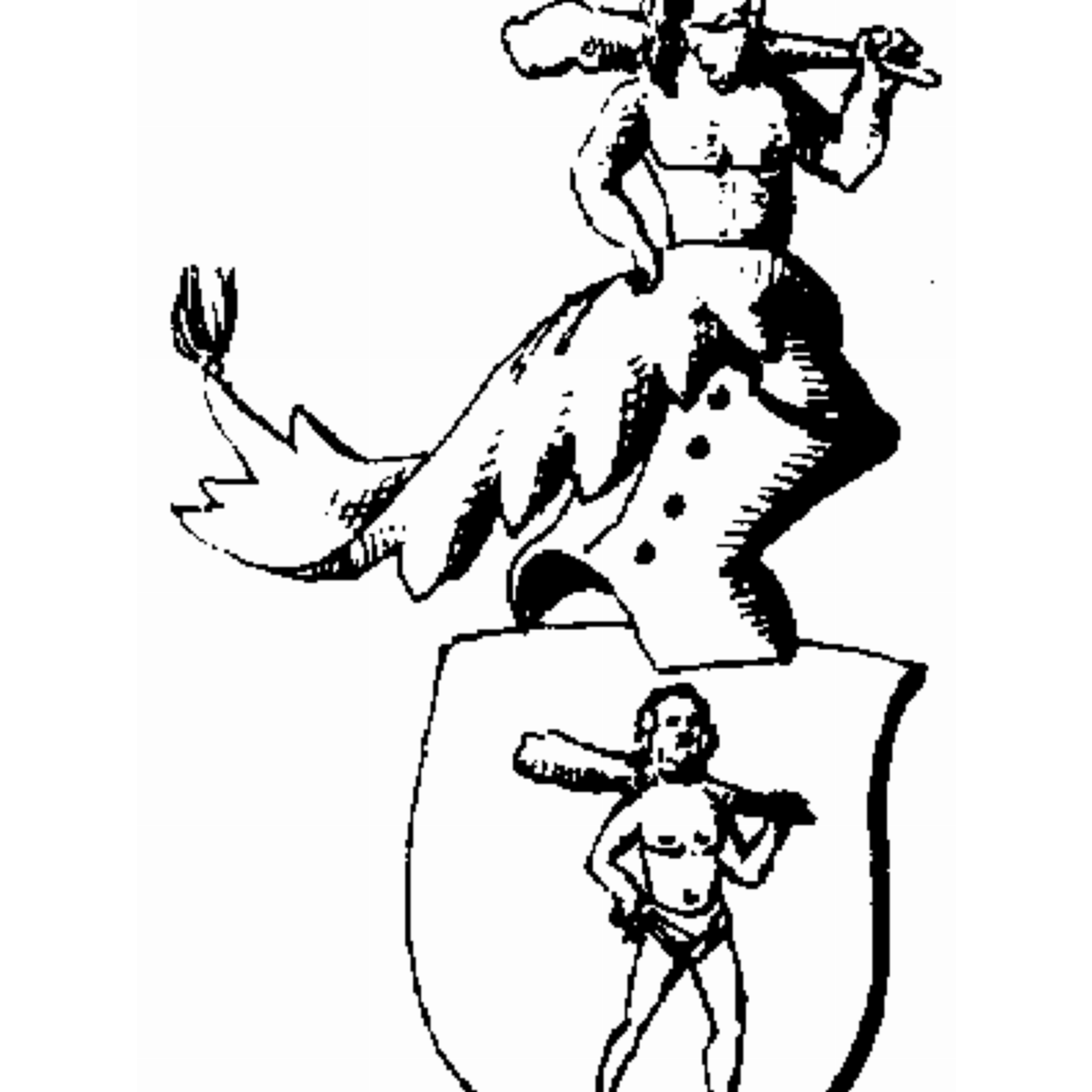 Escudo de la familia Krouwel