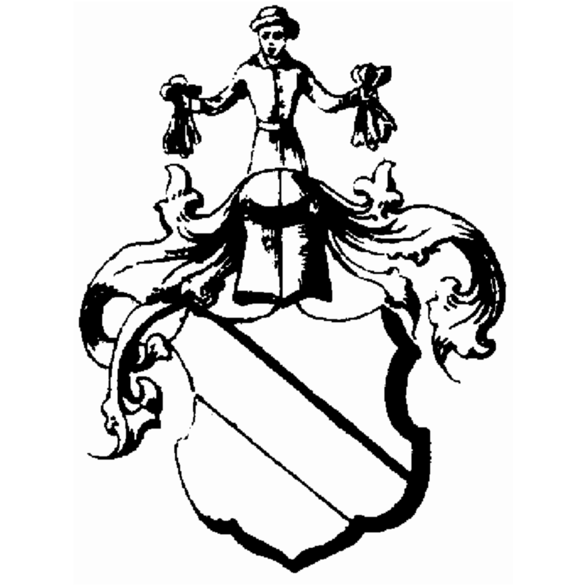 Coat of arms of family Kröwel Von Frunbeck