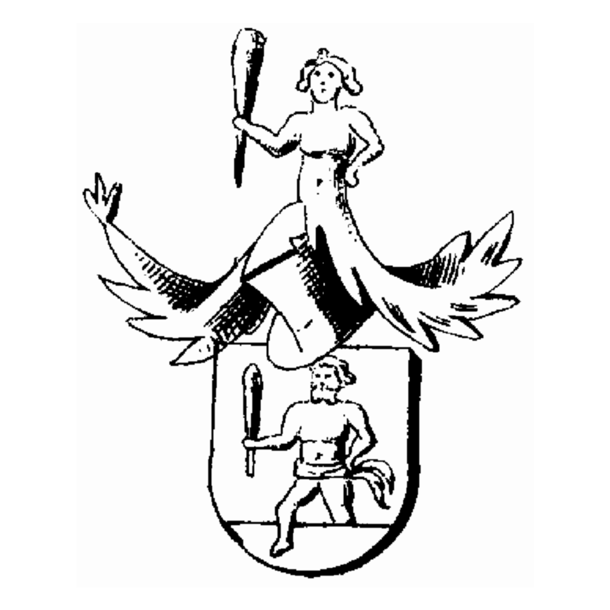 Coat of arms of family Ruschebuß