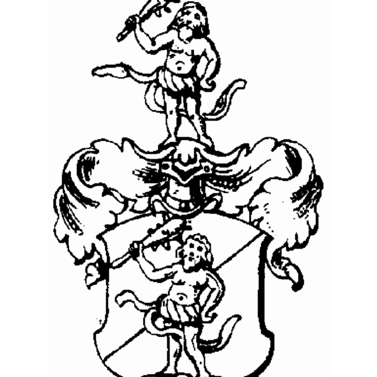 Wappen der Familie Spinnehörn