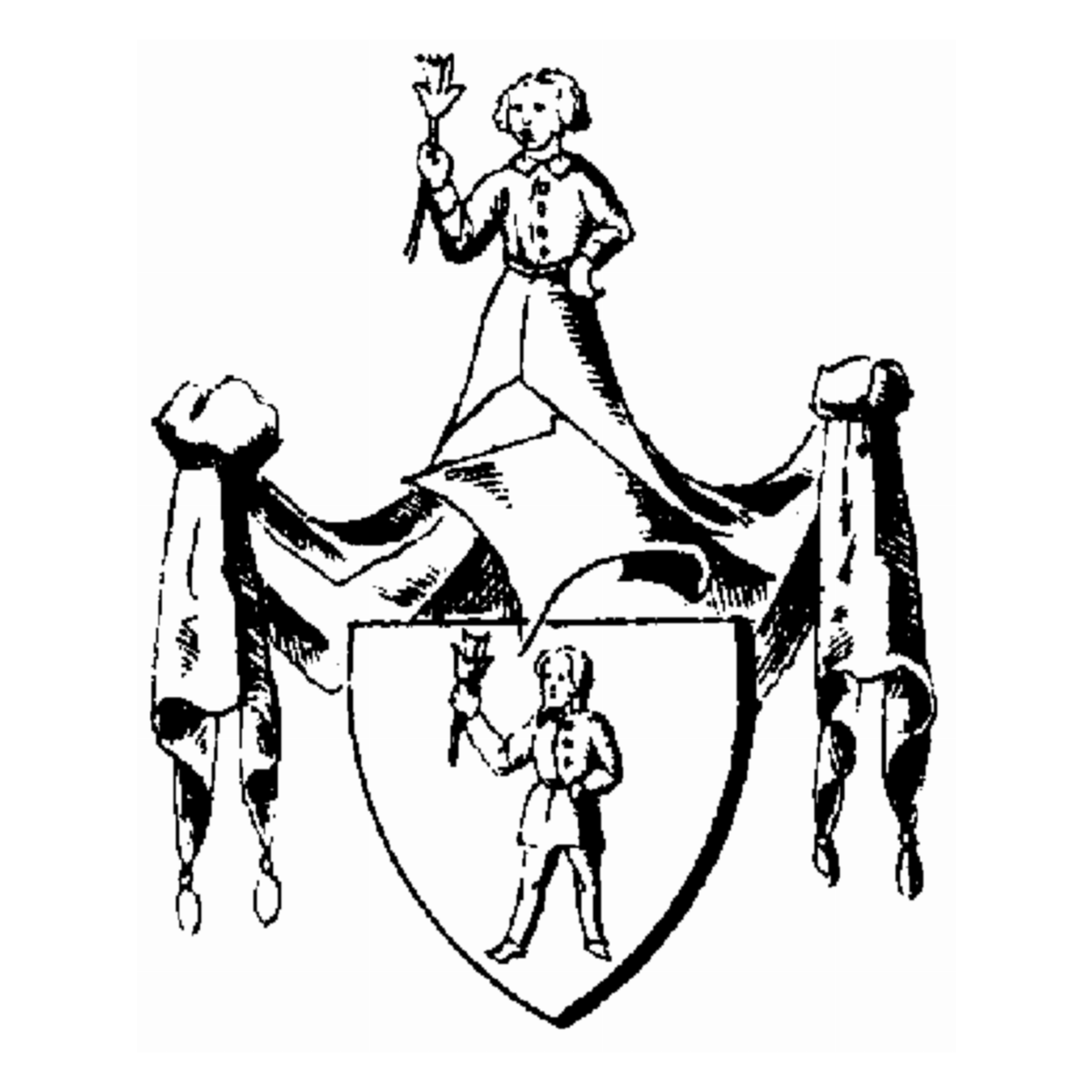 Coat of arms of family Huttenlocher