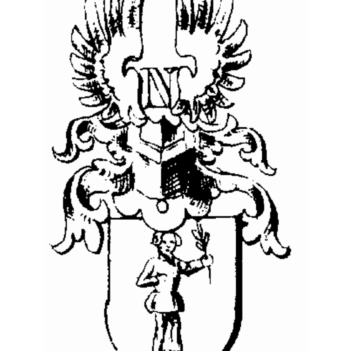 Coat of arms of family Absolon