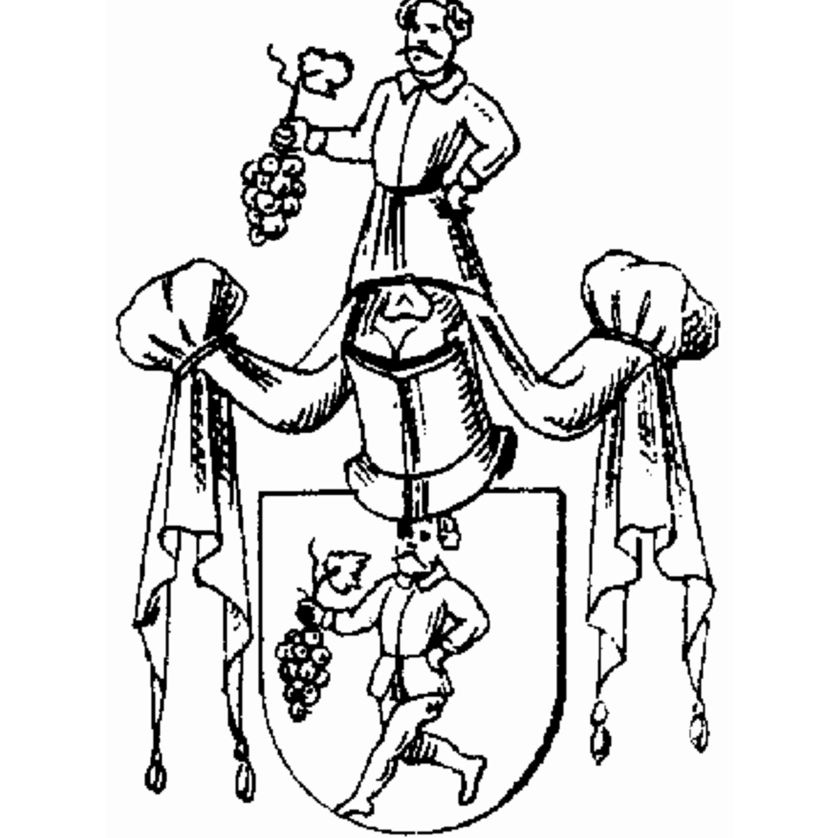 Coat of arms of family Uncristan